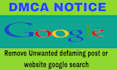 remove mugshots articles news cases delete negative links from google search