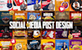 design 20 social media posts, social media post design