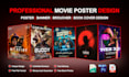 design a professional and unique movie poster