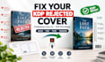 fix your rejected kdp book cover and manuscript