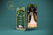 make arabic muslim wedding invitation video