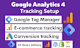 setup shopify ga4 ecommerce tracking, google analytics 4 ads conversion tracking