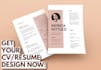 make cv and resume design