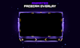 design a custom animated twitch stream overlay facecam