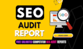 provide detailed website SEO audit report