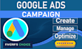 be your google PPC ads manager, setup, optimize, sales, and lead ads