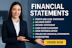 do bank reconciliation and financial statements