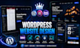 build wordpress website design or redesign, elementor, woocommerce website