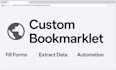write a browser bookmarklet