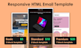 code responsive HTML email template