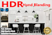 do hdr real estate photo editing
