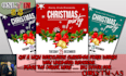 create christmas party flyer design in just 4 hours