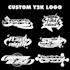 create custom y2k logo streetwear clothing brand