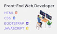design HTML, CSS, bootstrap, javascript responsive websites