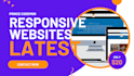 create responsive website using HTML CSS and javascript