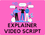 write explainer video and commercial script that grab sales