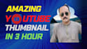 design a eye catching youtube thumbnail design