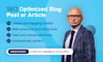 write your article and SEO blog post