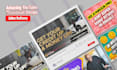 design catchy and view boosting youtube thumbnail