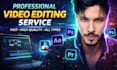 do professional video editing