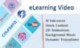 create animated elearning video with voiceover