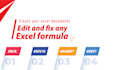 create your excel documents ,edit and fix any excel formula