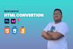 convert PSD, xd, figma to responsive HTML
