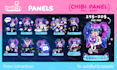 create custom chibi twitch panels