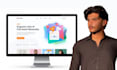 build a modern full stack website with react, node, mongodb, responsive design
