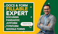 create pandadoc docusign tripetto typeform jotform google forms qwilr contract