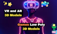 create virtual reality and augmented reality 3d models