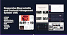 build a responsive blog with HTML, CSS, PHP, bootstrap, jquery, ajax