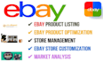 ebay product listing, optimization, SEO listing, customization, ebay lister