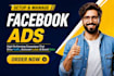 setup facebook ads campaign, fb ads, instagram ads, and meta ads management