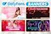 design amazing onlyfans banners