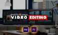 edit your videos professionally in adobe premier pro