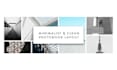 design minimalist and clean photo book layout