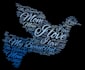 write anything in calligraphy within a custom silhouette