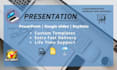 design creative corporate powerpoint presentation and custom PPT template