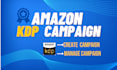 create an amazon kdp campaign and manage it