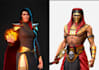 create 3d model and characters for game and animation