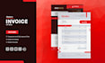 design invoice, fillable, template, receipt, price list