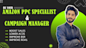setup your amazon PPC campaigns,  management and optimization