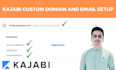 point domain to kajabi and setup custom email mx dns record