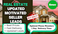 provide motivated seller real estate leads with skip tracing