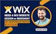 do wix website design and redesign wix website