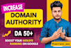 increase moz domain authority with high quality backlinks