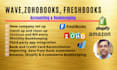 do accounting with wave zoho books freshbooks reconciliation