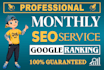 do your full monthly SEO management