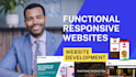 develop beautiful functional and responsive websites